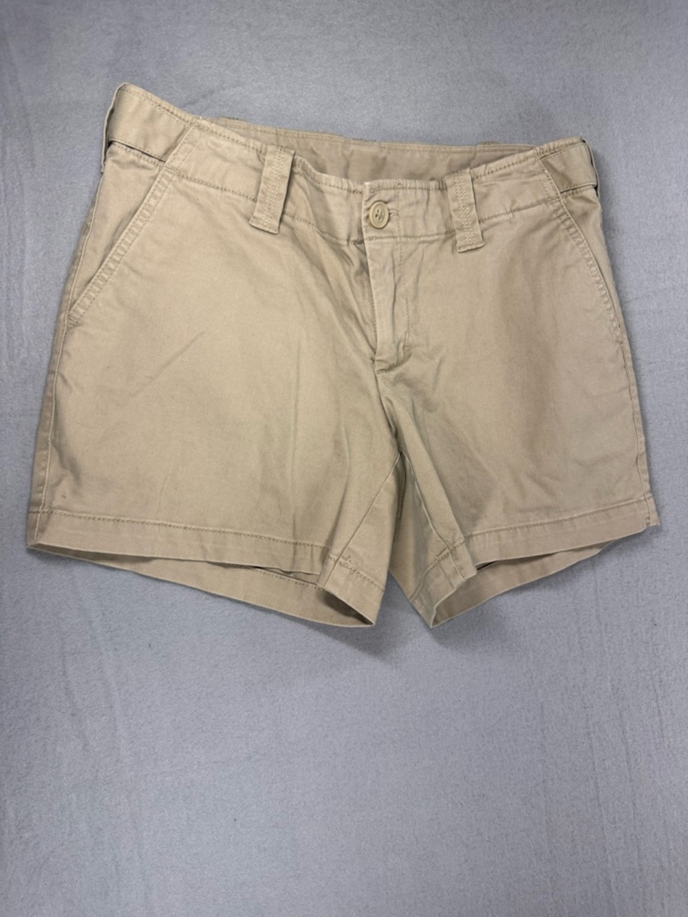 LONDONJEAN Tan Women's Chino Bermuda Shorts